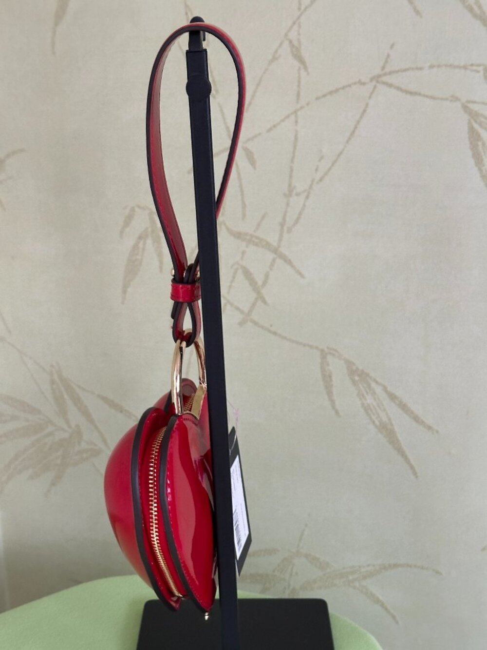 KATE SPADE KEY TO MY HEART WRISTLET:NWT CHERRY ROUGE - Picture 6 of 16